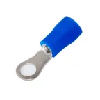 Наконечник кольцевой изолир 4.3 мм 1.5-2.5 кв мм (НКи 2.5-4 НКи2-4) синий, REXANT