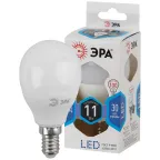                  Лампа светодиодная Эра LED P45-11W-840-E14 (диод, шар, 11Вт, нейтр, E14)
               