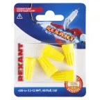                  Зажим соединительный изолирующий СИЗ-4 1.5-9.5 кв мм желтый 5шт, REXANT
               