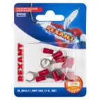                  Наконечник кольцевой изолир 8.4 мм 0.5-1.5кв мм красный, 10 шт, REXANT
               