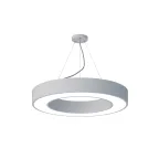 Светильник светодиодный Geometria Ring SPO-133-W-40K-045 45Вт 4000К 3200Лм IP40 600*600*80 белый подвесной