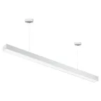                 Светильник LED Geometria Block SPO-116-W-40K-024 24Вт 4000K 1750Лм IP40 1200х70х50 белый подвесной драйвер внутри
               