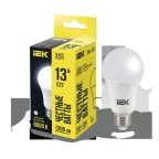                  Лампа светодиодная A60 груша 13Вт 230В 6500К E27 IEK
               