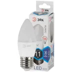                  Лампа светодиодная Эра LED B35-11W-840-E27 (диод, свеча, 11Вт, нейтр, E27)
               