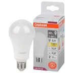 Лампа светодиодная LED Value Грушевидная 30Вт (замена 300Вт), 2400Лм, 3000К, цоколь E27 OSRAM