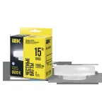                  Лампа светодиодная T75 таблетка 15Вт 230В 6500К GX53 IEK
               