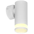 LIGHTING Светильник 4008 накладной настенный под лампу GU10 белый IEK
