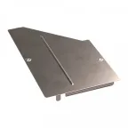                  Крышка переходника правого Стандарт INOX (AISI 409) 500х300
               