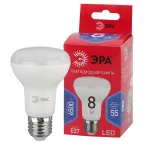                  Лампа светодиодная LED R63-8W-865-E27 R (диод, рефлектор, 8Вт, хол, E27) (10/100/1500)
               