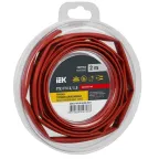                  Трубка термоусадочная ТТУ нг-LS 3/1,5 красная (2м/упак) IEK
               