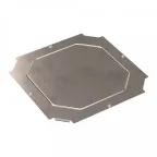 Крышка ответвителя Х-образного Стандарт INOX (AISI 409) 500