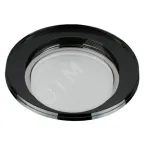                  Светильник под лампу Gx53, 220V,13W, черный DK80 BK
               