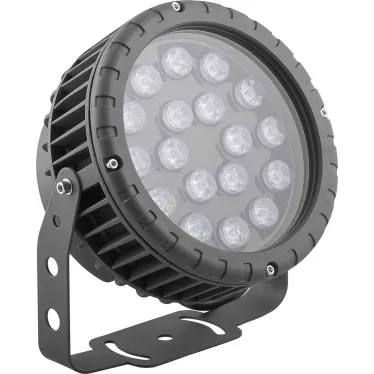 Прожектор светодиодный ДО-18w RGB IP65