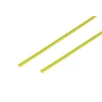                  Термоусаживаемая трубка 3,0 1,5 мм, желто-зеленая, упаковка 50 шт. по 1 м, REXANT
               