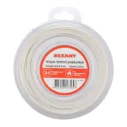                  Трубка термоусаживаемая 8,0 4,0 мм белая, ролик 2,44 м, REXANT
               