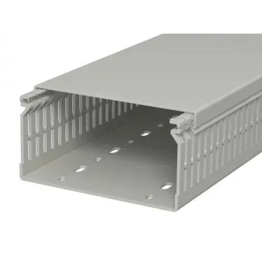 Распределительный кабельный канал LK4 N 60x120x2000 мм (ПВХ, серый)