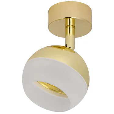 LIGHTING Светильник 4011 накладной настено-потолочный под лампу GX53 золото IEK