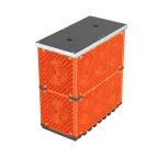                  Колодец пластиковый для кабельной канализации с крышками, F0,750х375х750
               