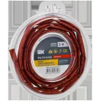 Трубка термоусадочная ТТУ нг-LS 5/2,5 красная (2м/упак) IEK