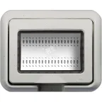                  Крышка влагозащитная IP55 Idrobox белый 3 модуля
               