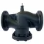 Клапан регулирующий 2-ход фланц PN16 DN150 300 м3/ч -20...+130 град