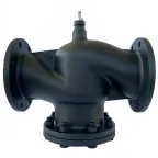 Клапан регулирующий 2-ход фланц PN16 DN150 300 м3/ч -20...+130 град