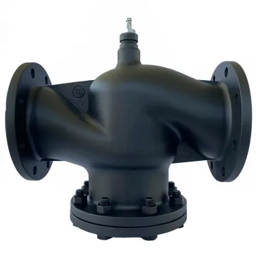 Клапан регулирующий 2-ход фланц PN16 DN150 300 м3/ч -20...+130 град