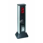                  Connect Миниколонна 1-сторонняя на 4 CIMA-модуля 601х715(125)х1095(164) мм SC алюминий-графит
               