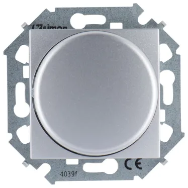 Светорегулятор LED поворотный 5-215Вт 230В алюминий S15