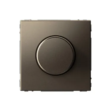 ARTGALLERY светорегулятор (диммер) повор-нажим, LED, RC, 400Вт, механизм, мокко