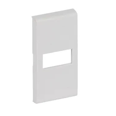 LivingLight Клавиша Axial с 1 отверстием для вставки символа 1 модуль белый