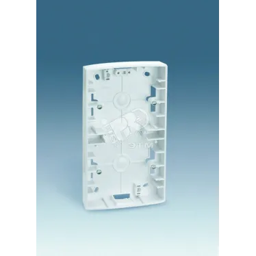 Коробка наружной установки на 1 пост, 89х89х27 mm, S82, графит