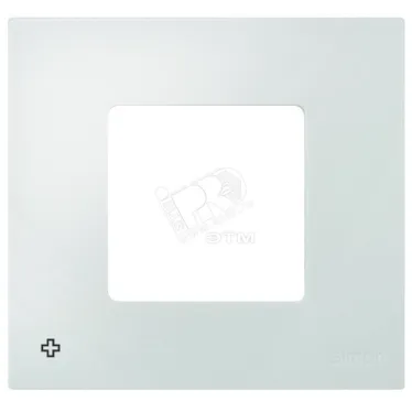Рамка-декор на 3 поста для 2700630-03., S27Pl, антибактериальная, белый