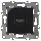                  Розетка HDMI, Эра12, чёрный, 12-3114-06
               