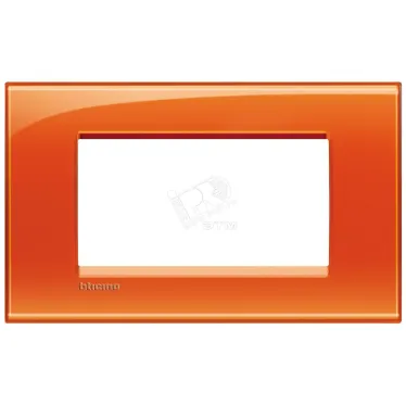LivingLight Рамка прямоугольная 4 поста Оранжевый