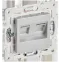 SKANDY Розетка компьютерная двойная RJ45 кат.6 SK-K04S серебряный IEK