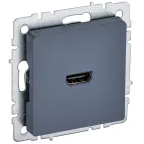                  BRITE Розетка HDMI РHDMI-0-БрМ маренго
               