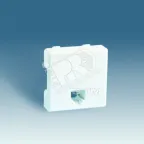 Розетка телефонная RJ-12, S27, сл.кость