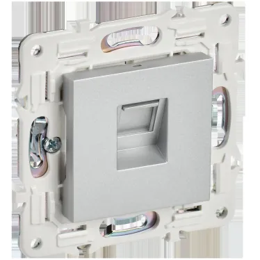 SKANDY Розетка компьютерная RJ45 кат.6 SK-K02S серебряный IEK