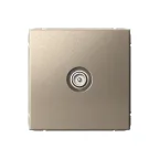                  ARTGALLERY TV ТВ розетка оконечная 1DB, механизм, шампань
               