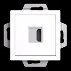                  ATLASDESIGN РОЗЕТКА HDMI, механизм, БЕЛЫЙ
               