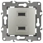                  Устройство зарядное USB, 5В-2100мА, Эра12, перламутр, 12-4110-15
               