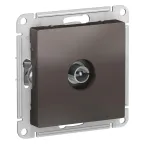                  Антенна ATLASDESIGN TV коннектор механизм мокко
               