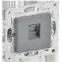 SKANDY Розетка компьютерная RJ45 кат.5E SK-K01Gr серый IEK