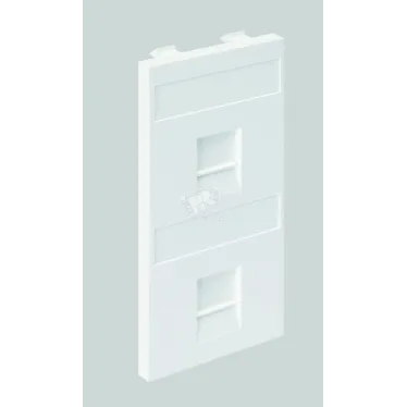 Connect Адаптер на 2 RJ45 CJ545U(FM) CJ546U(FM) шторки CIMA-модуль 52x108мм SC графит