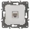 Розетка RJ45, Эра Elegance, белый, 14-3107-01