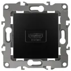                  Розетка HDMI, Эра12, антрацит, 12-3114-05
               