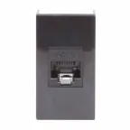 Розетка RJ-45 кат.6 Viva 1 модуль черный