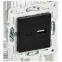 SKANDY Розетка USB A+C 18Вт SK-R13Bl черный IEK