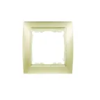                  Рамка на 2 поста, S82, шампань матовая - шампань
               